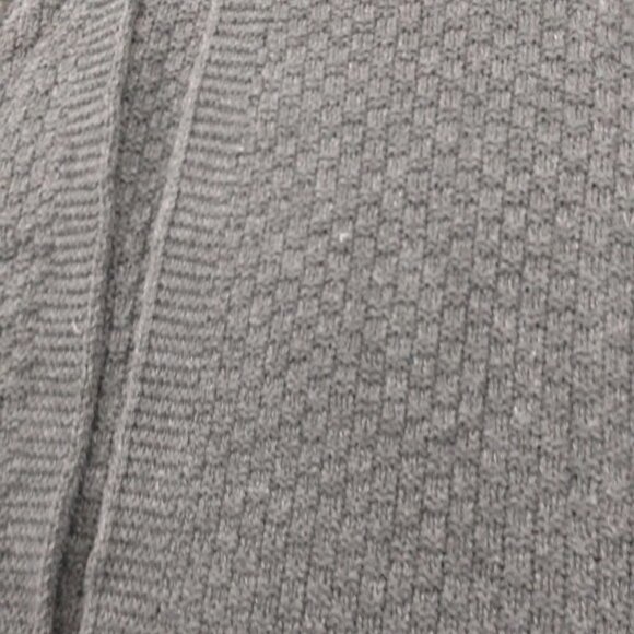 Leo & Nicole  Dark Grey/ Black Duster Knit Cardigan - Picture 7 of 13